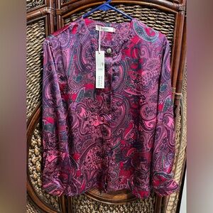 Desigual Multicolor Paisley Shirt